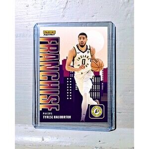 Tyrese Haliburton 2023-24 NBA #6 Franchise Basketball Card Indiana Pacers 1/485